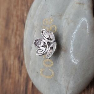 sterling celtic bloom charm